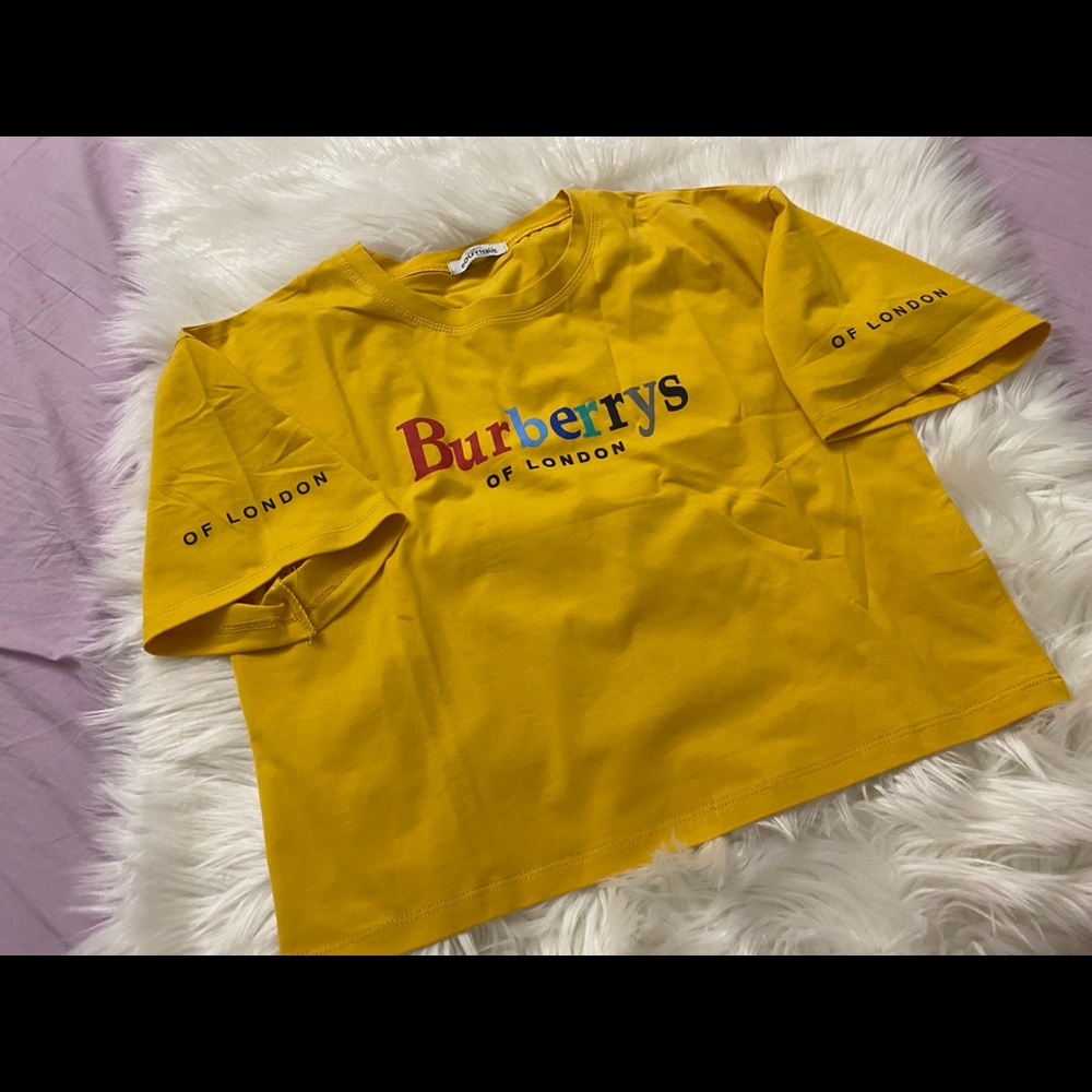 New W/O Tag Yellow T-Shirt One Size